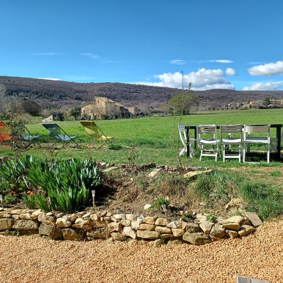Gite Les Granges Dans Ferme Provencale. 14 Pers Ongles Exterior photo